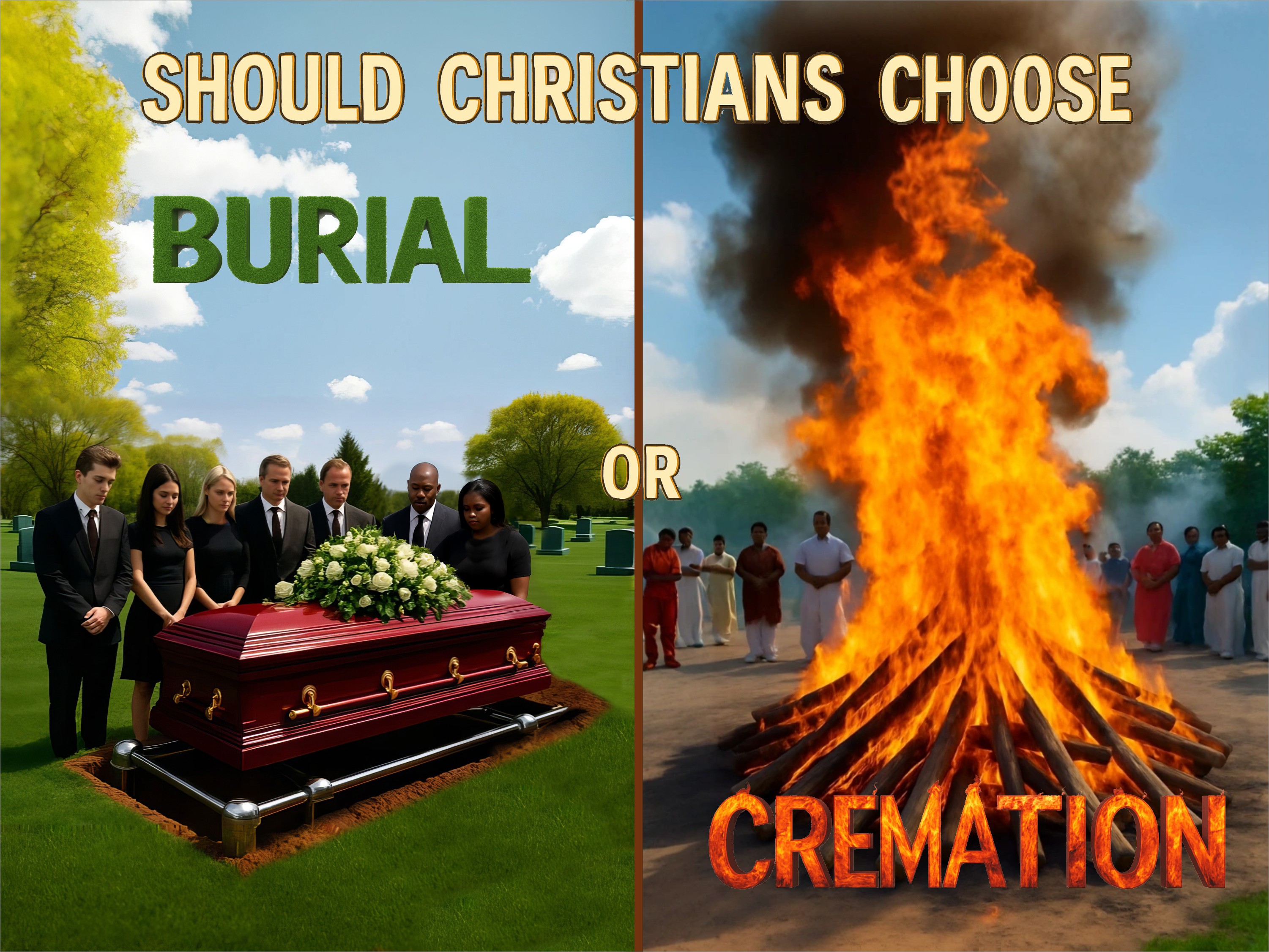 Should Christians Choose Burial or Cremation?
